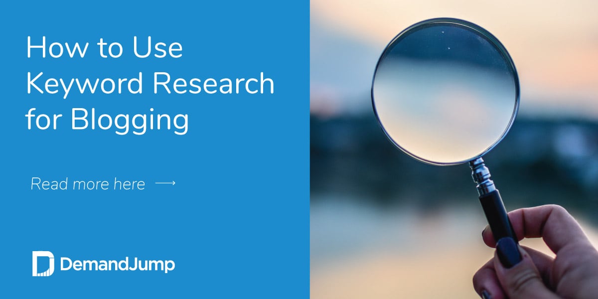 How To Use Keyword Research For Blogging